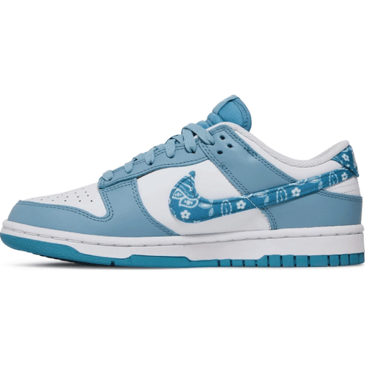 Blue Paisley Dunks